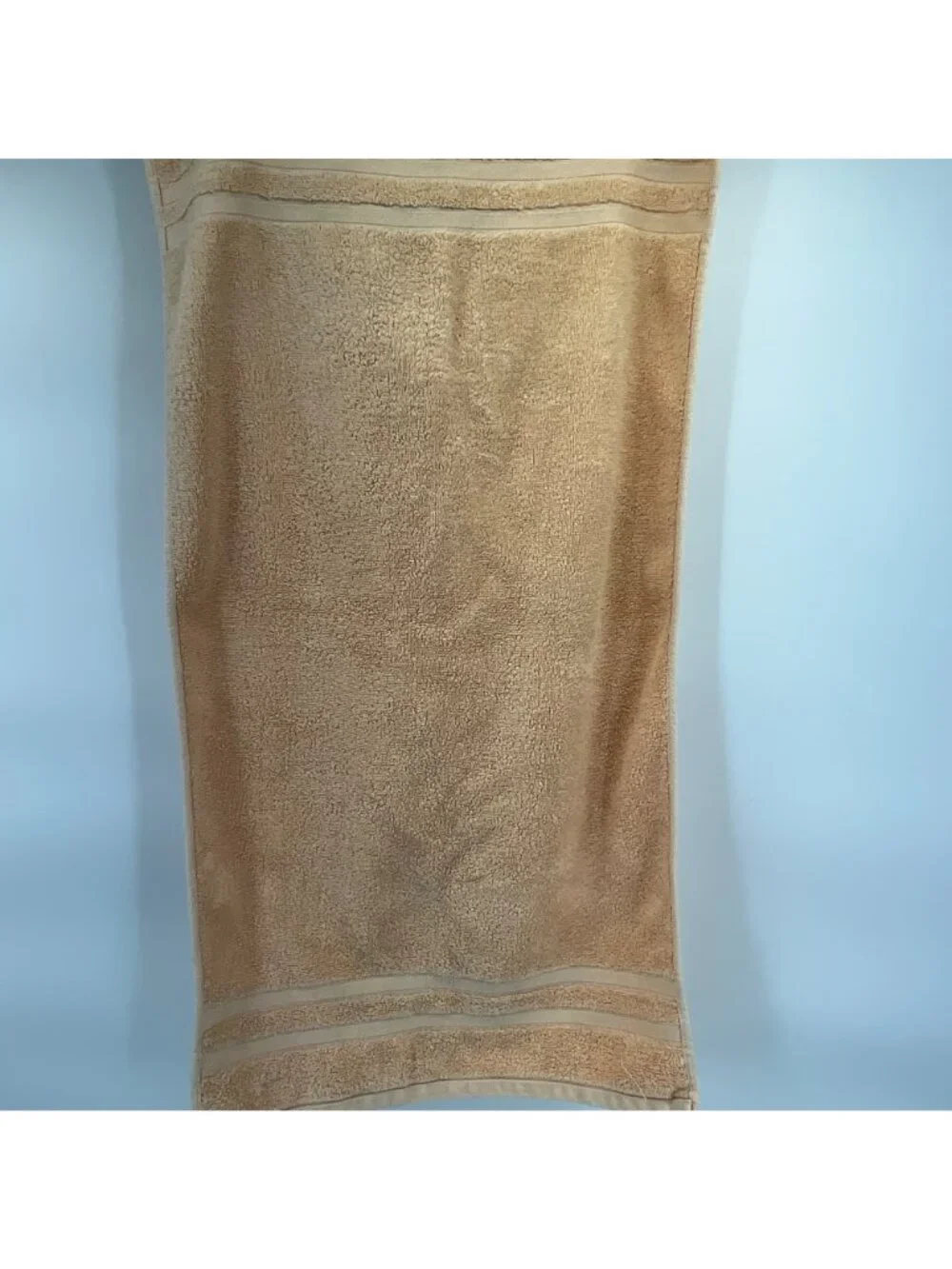 Lacoste Beige Hand Towel 100% Cotton Embroidered Logo